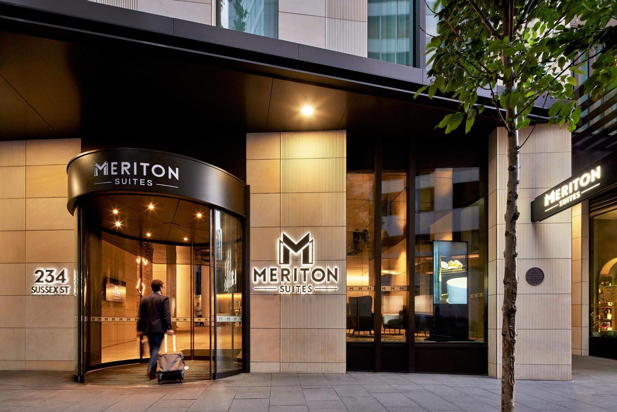 Meriton Suites Sussex Street, Sydney Exterior foto